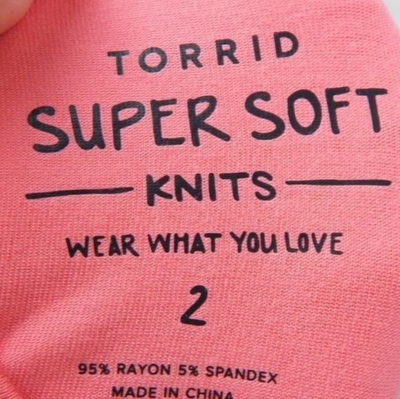 Torrid Super Soft Knits Choker Swing Tank - Picture 5 of 5